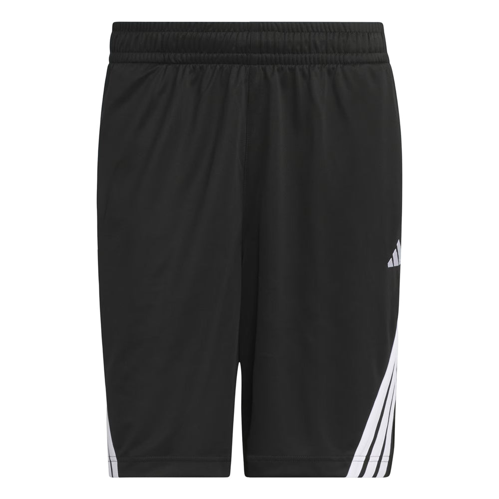 Short Largo Adidas para Hombre 3 Stripes Short Negro