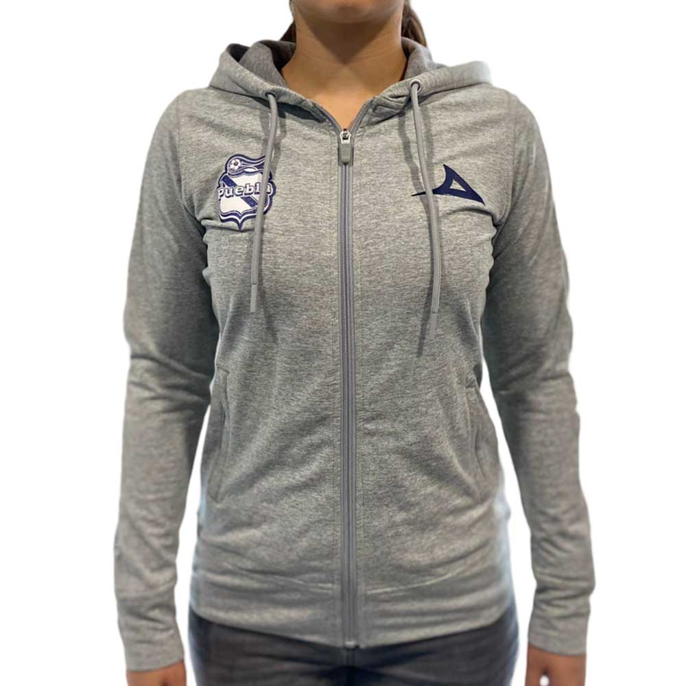 Camarra Pirma Mujer Entrenamiento Club Puebla Gris