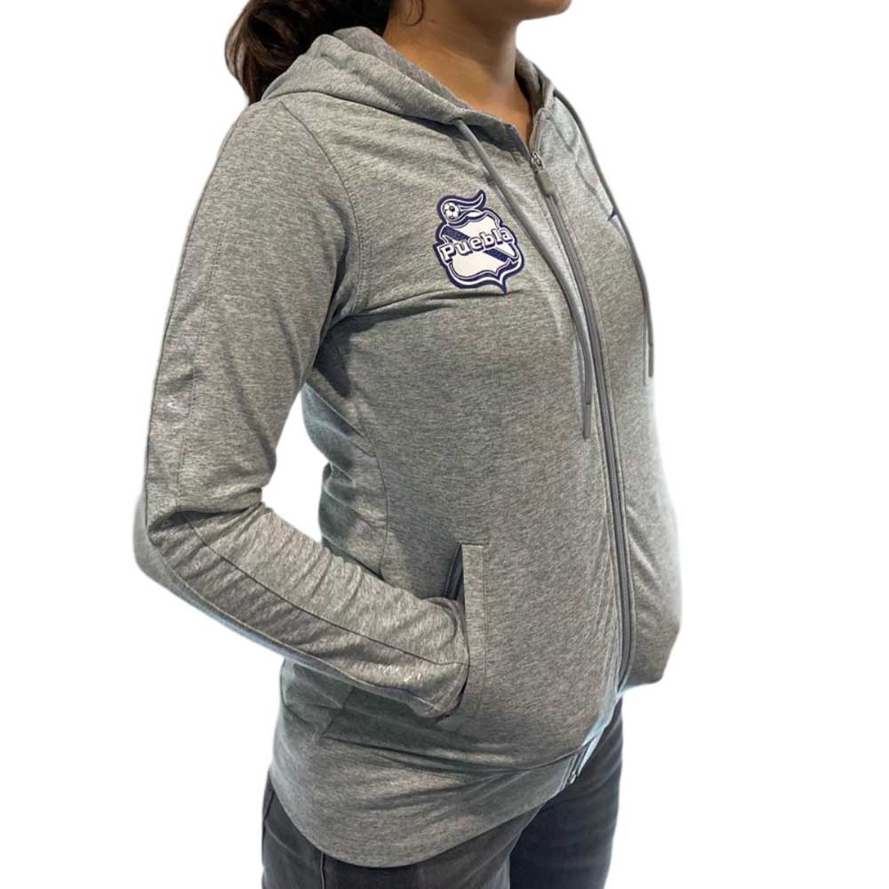 Camarra Pirma Mujer Entrenamiento Club Puebla Gris