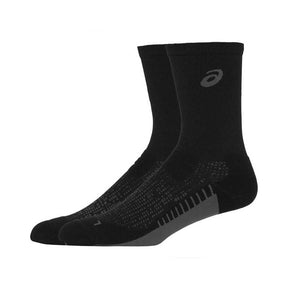 Calcetas Largas Asics Unisex Performance Run Socks Crew Negro