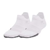 Calcetas Invisibles Under Armour para Mujer Breathe 2 No Show Tab 2 pack Blanco