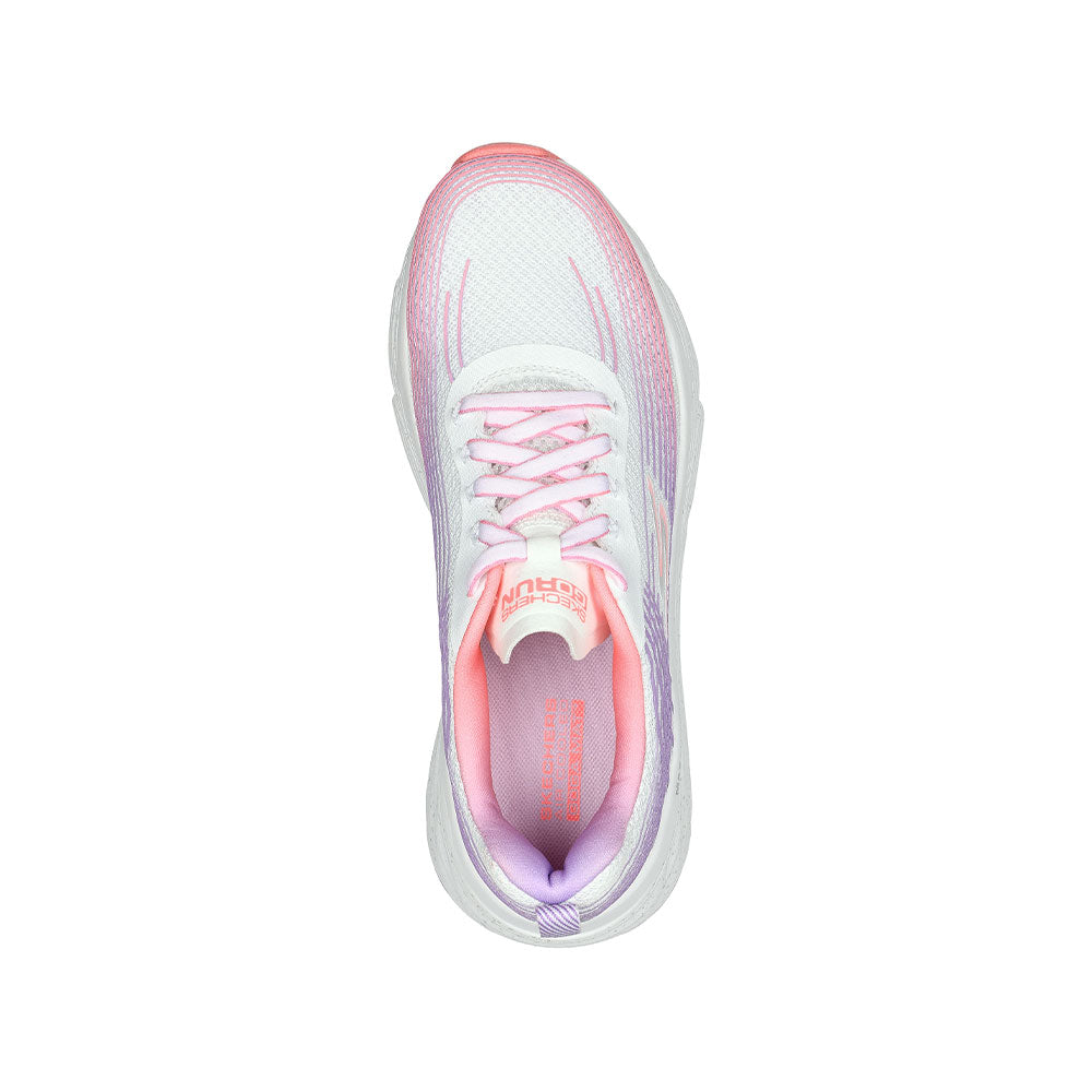 Tenis Mujer Skechers Max Cushioning elite - Blanco-Rosado