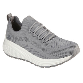 Tenis Mujer Skechers Bobs Sport Sparrow 2.0 Gris-Blanco