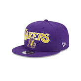 New Era LA Lakers NBA Flat Visor 9FIFTY Purple