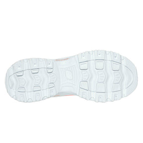 Tenis Mujer Skechers Dlites - Blanco-Rosado