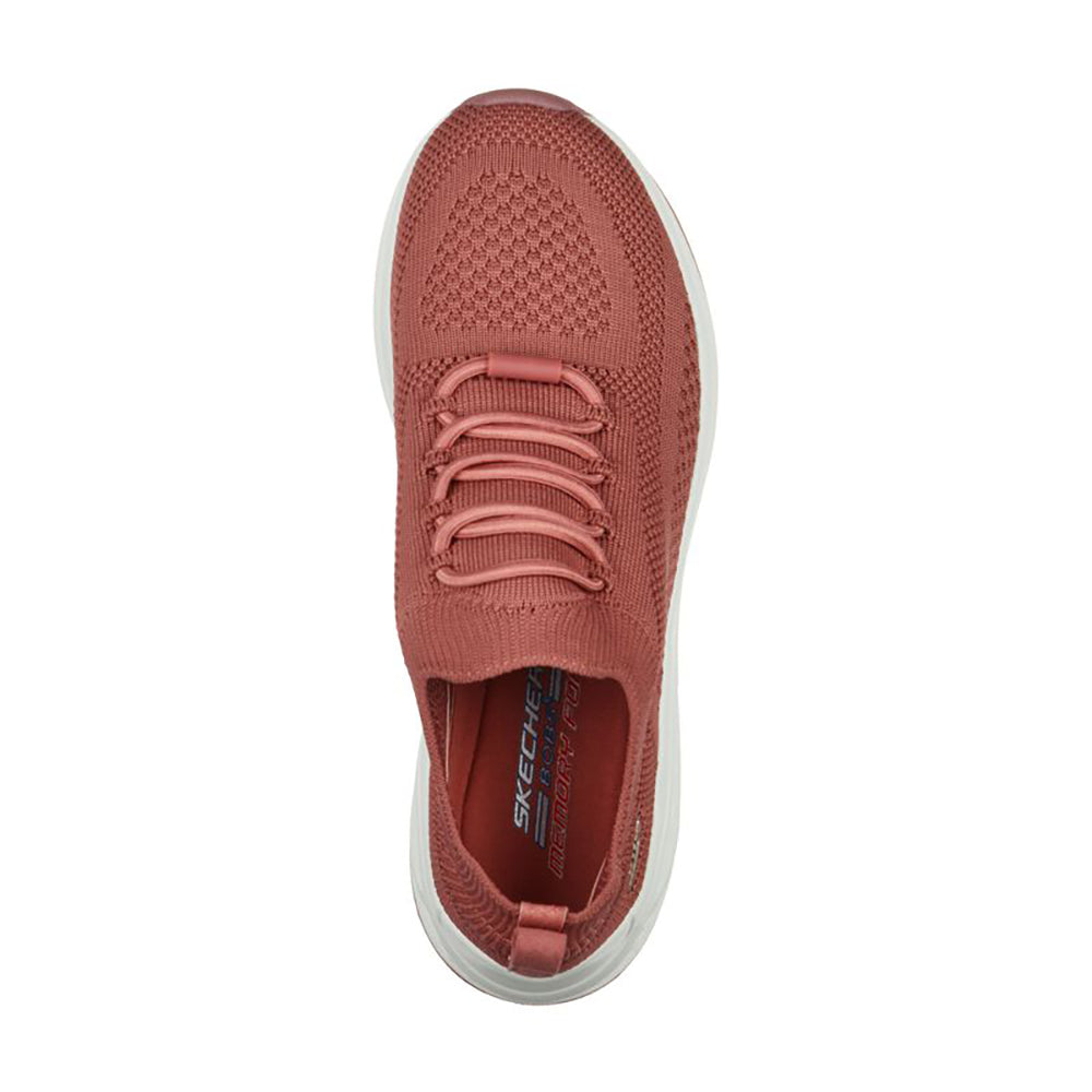 Tenis Mujer Skechers Bobs sparrow 2.0 Allegiance Crew - Rosado-Blanco