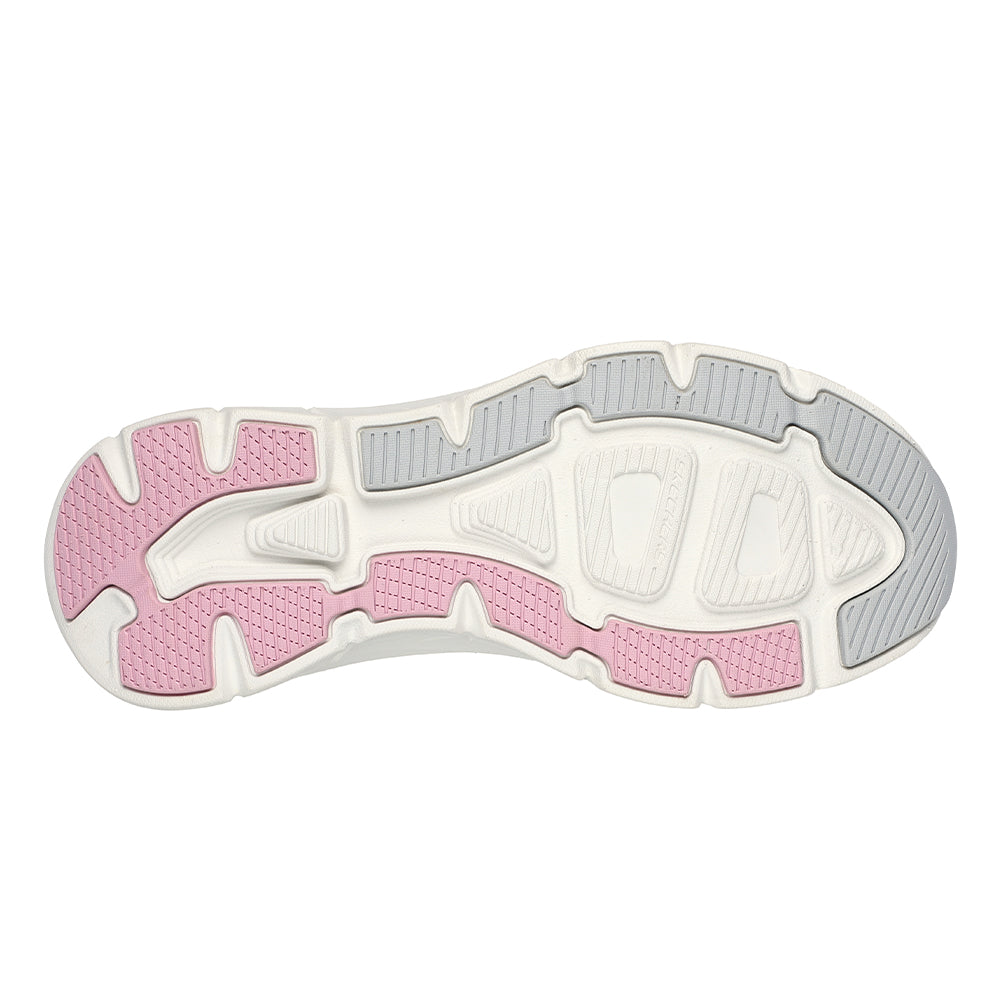 Tenis Mujer Skechers Dlux Walker - Gris-Rosado