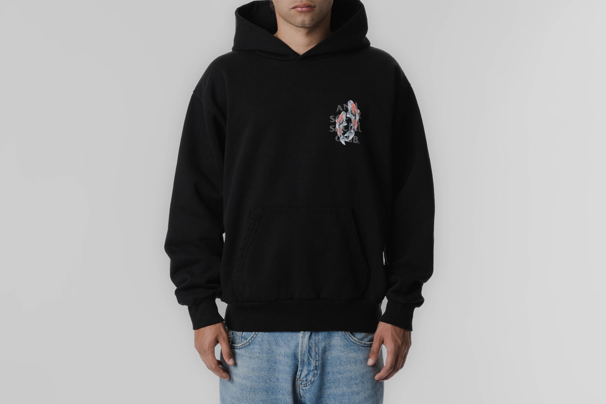 Anti Social Social Club Koi Hoodie 'Black'