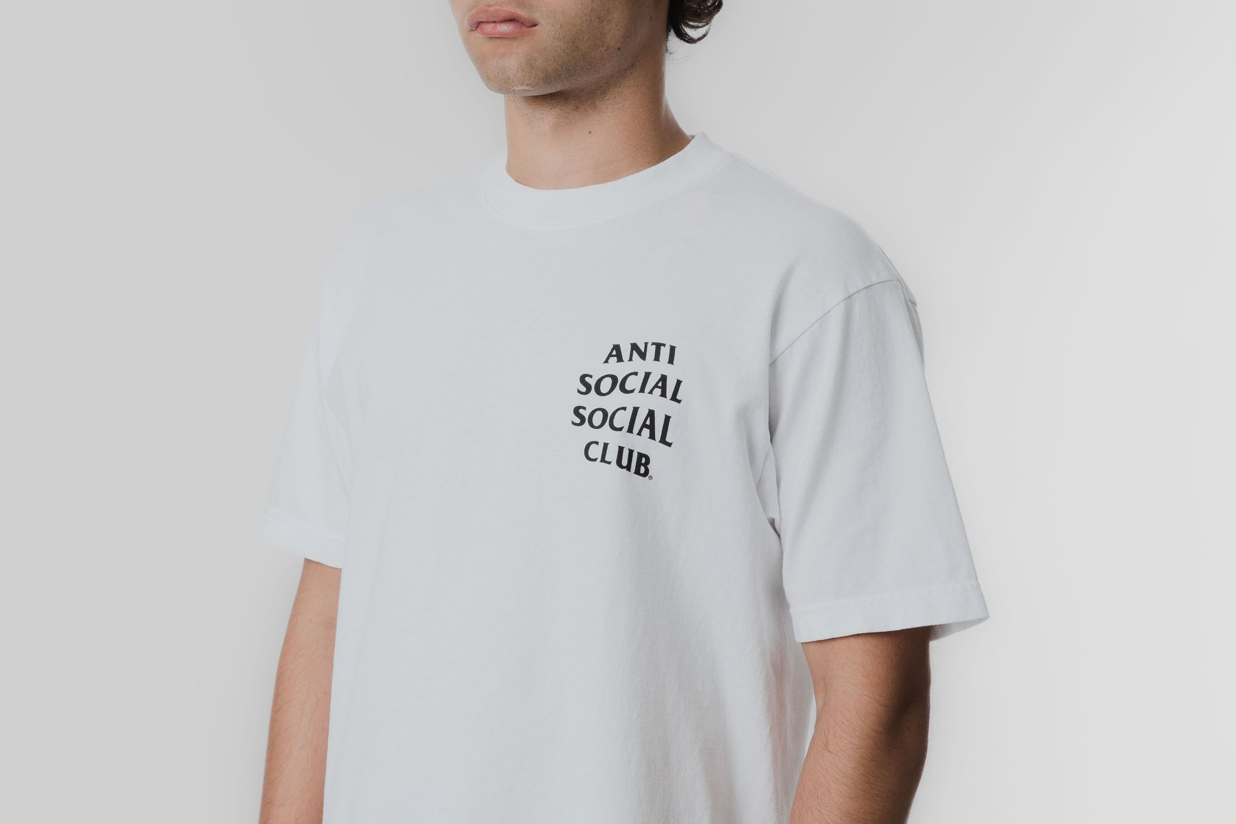 Anti Social Social Club Mind Games SS Tee 'White'