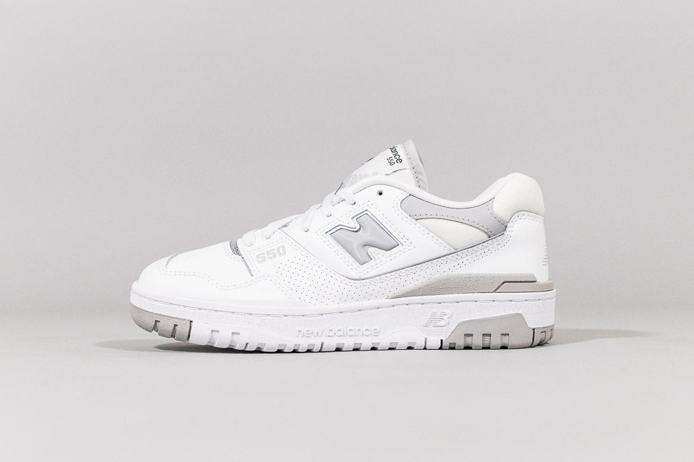 New Balance 550 White and Grey