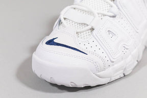 Nike Air More Uptempo 'White and Midnight Navy' (GS)