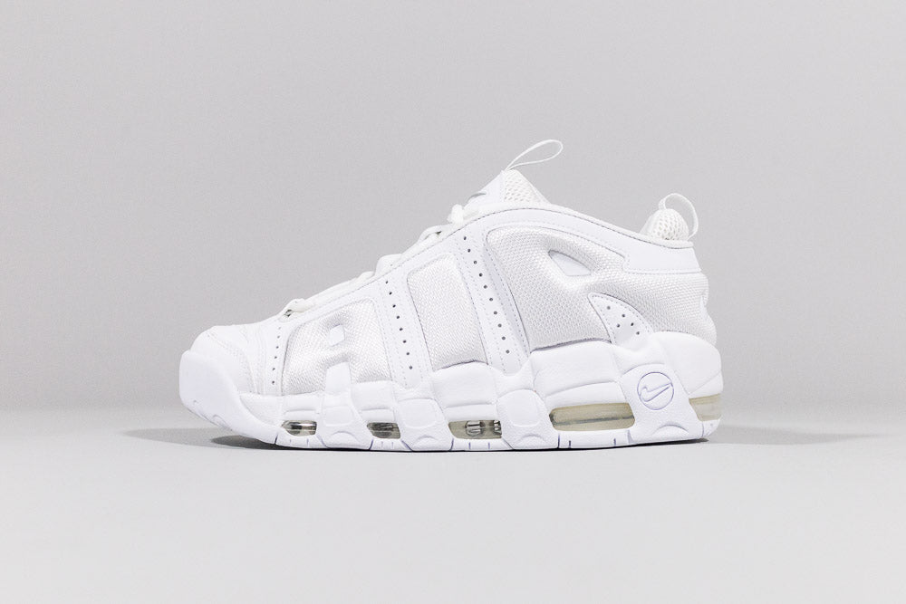 Nike Air More Uptempo Low 'Triple White'