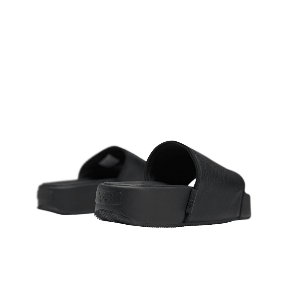 adidas Y-3 Slides Black