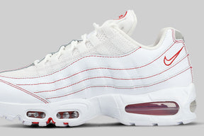 Nike Air Max 95 OG 'White and University Red'