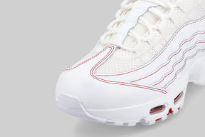 Nike Air Max 95 OG 'White and University Red'
