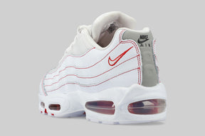 Nike Air Max 95 OG 'White and University Red'