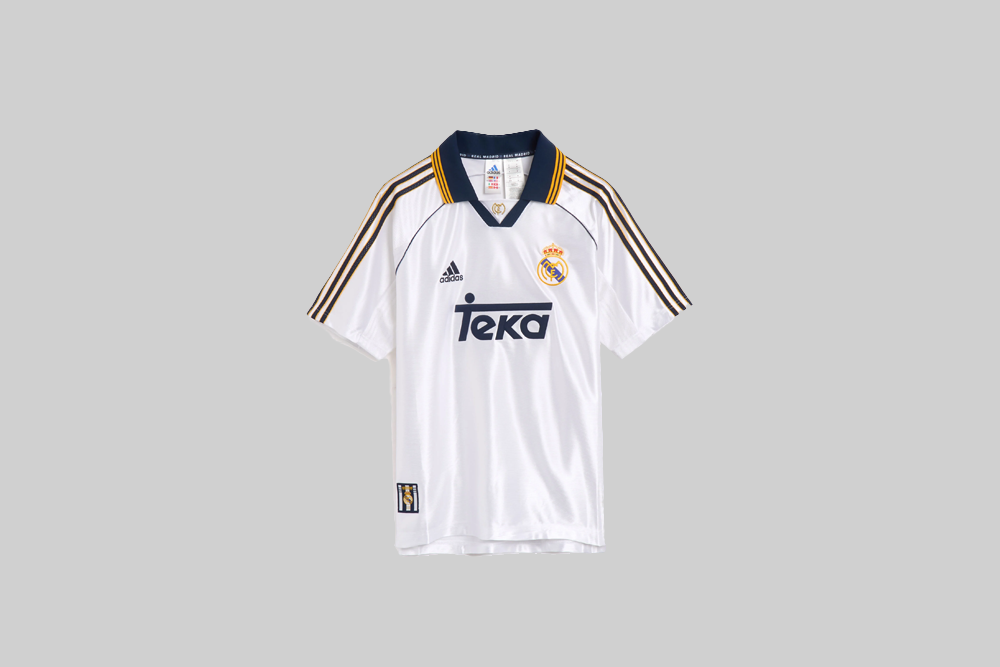 adidas Real Madrid 99/00 Home Jersey