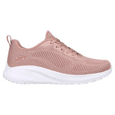 Tenis Mujer Skechers Bobs Sport Squad Chaos Face Off - Rosado-Blanco