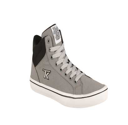 TENIS CASUAL PARA CABALLERO COLOR GRIS NEGRO BELLA SHOES ESTILO 3071