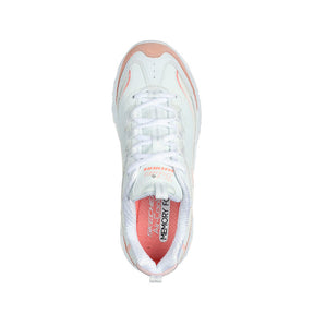 Tenis Mujer Skechers Dlites - Blanco-Rosado