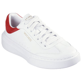 Tenis Hombre Skechers Cordova Classic - Blanco-Rojo