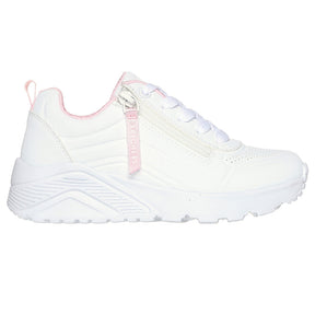 Tenis Niña Skechers Uno Lite - Blanco