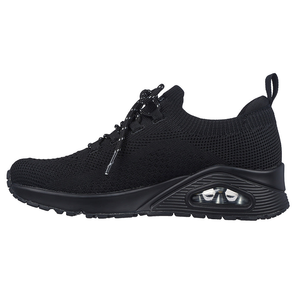Tenis Mujer Skechers Uno Everywear - Negro