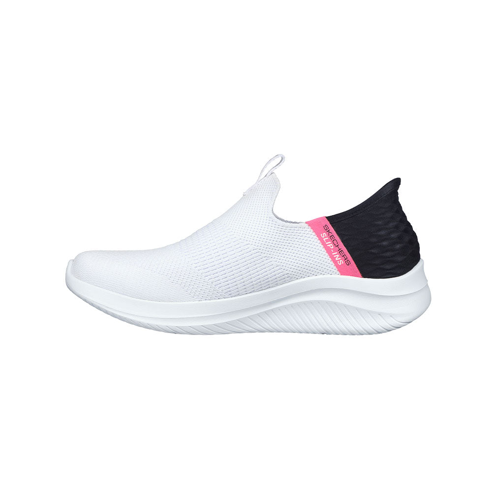 Tenis Mujer Skechers Slip Ins Ultra Flex - Blanco