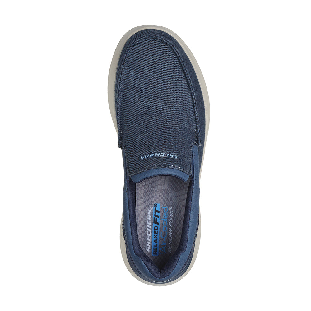 Tenis Hombre Skechers Hasting - Azul