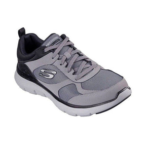 Tenis Hombre Skechers Sport Flex Advantage - Gris-Negro